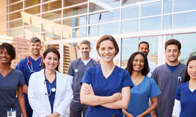 Image of hospital staff 