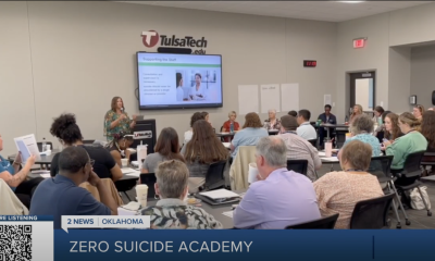 Professionals attending Zero Suicide Academy