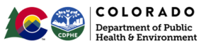Colorado Department of Public Health and Environment Logo