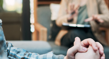 Professional with client