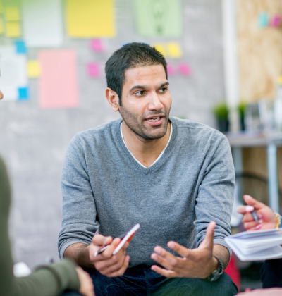 Photo of focus group